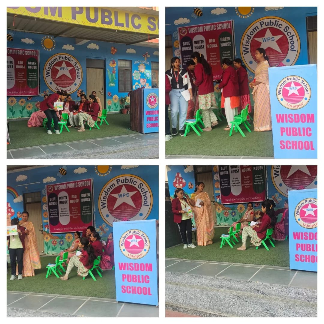 Annual day celebration and cultural events at Wisdom Public School Udaipur